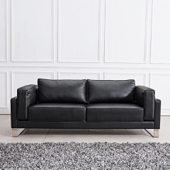 Leather Office Sofa Set